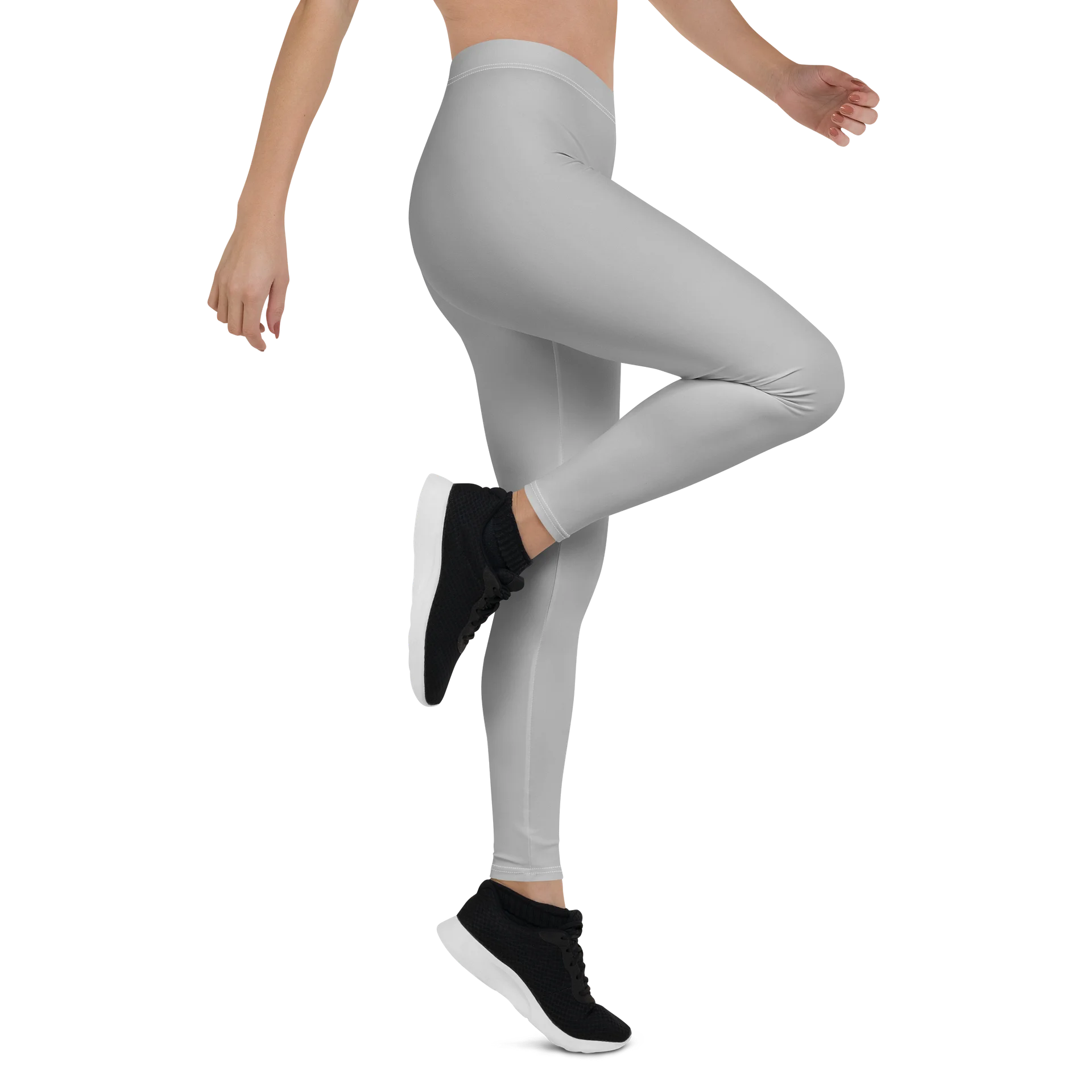 Bully The Day Leggings - Gray/Pink product image (5)