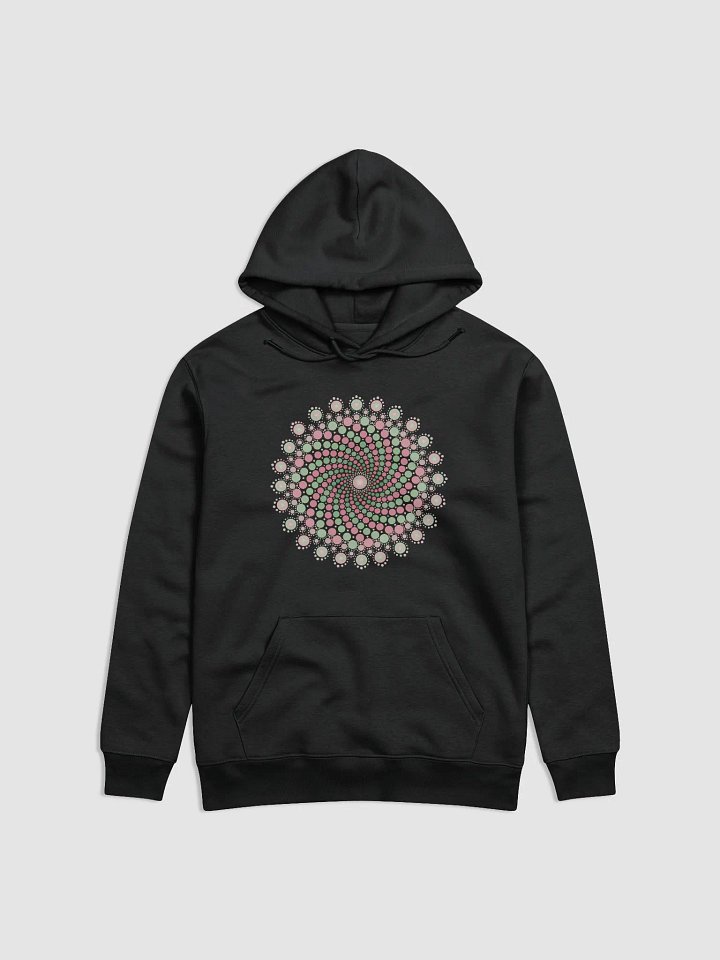 Green and Pink Mandala Unisex Eco Hoodie product image (1)