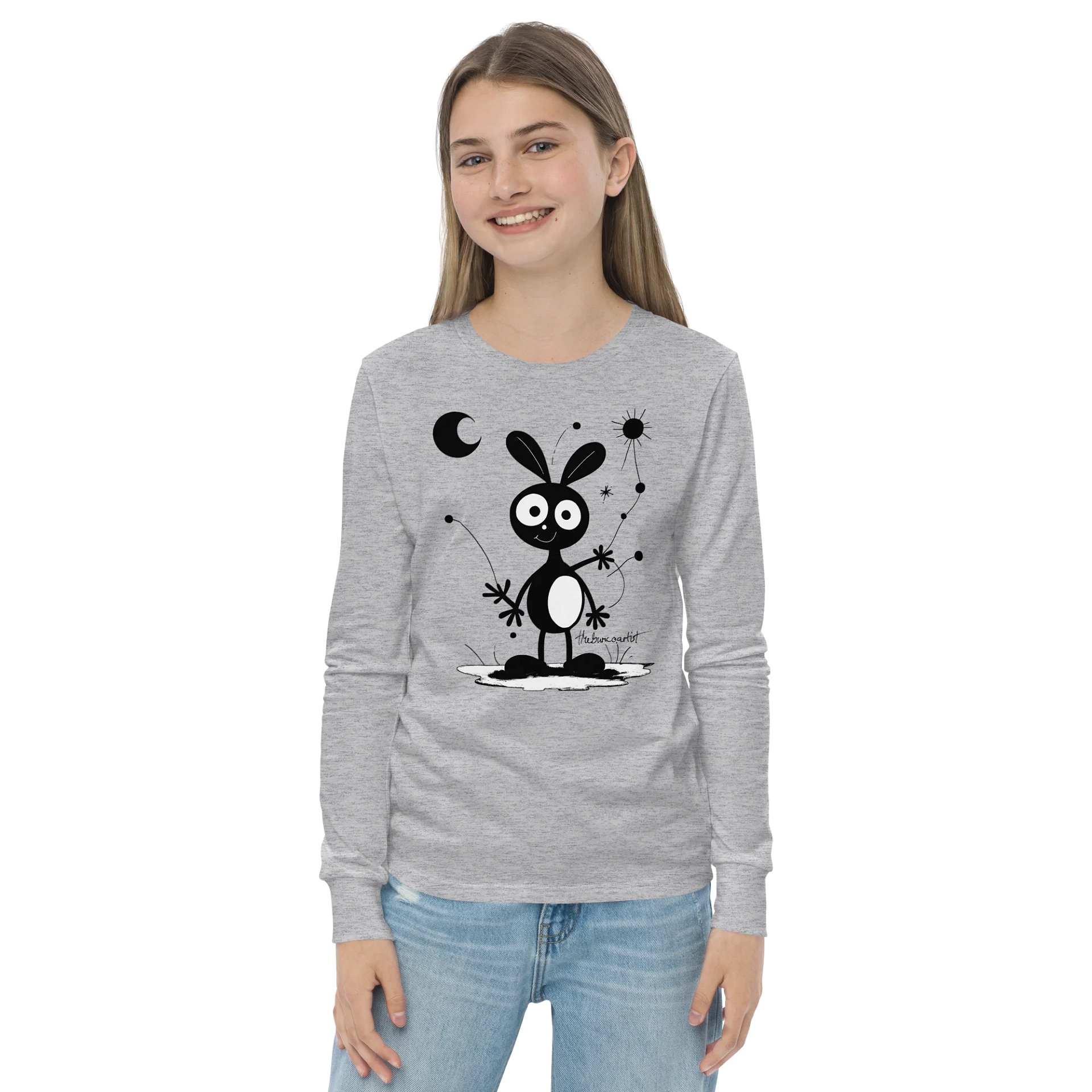 Bella+Canvas Youth Long Sleeve T-Shirt product image (2)
