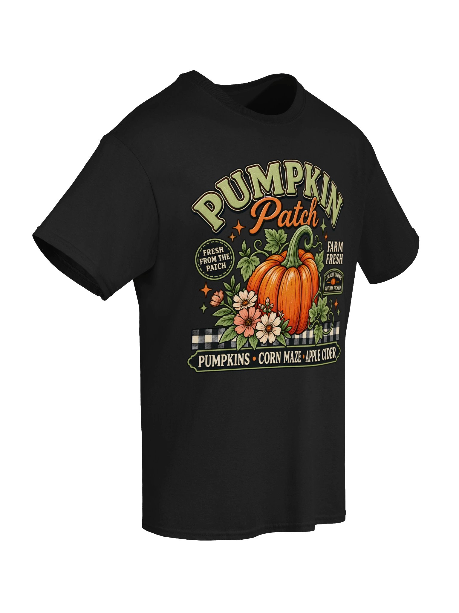 Pumpkin Patch T-Shirt - Vintage Autumn Graphic Tee product image (26)