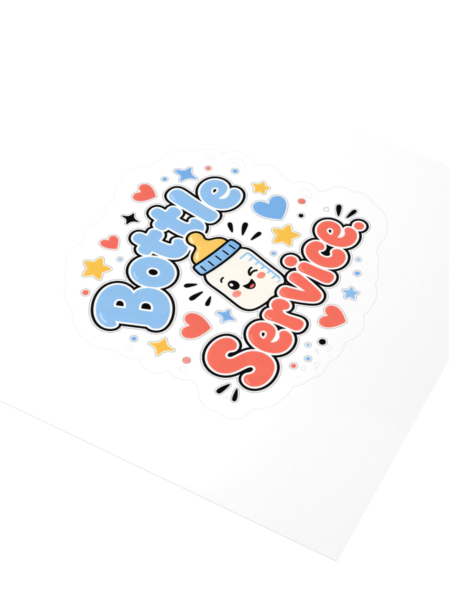 Bottle Service Sticker product image (3)