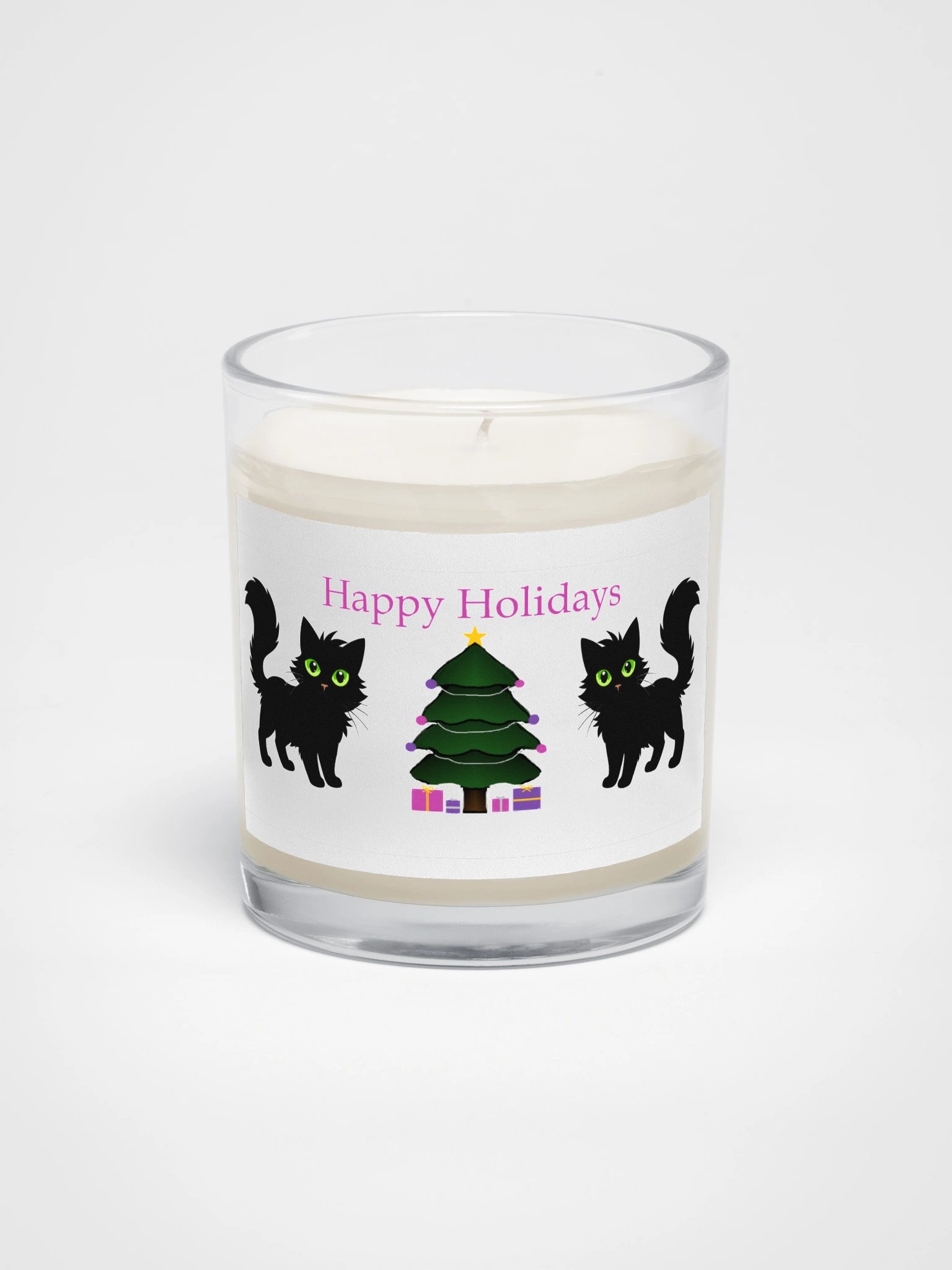 Happy Holidays Candle product image (1)