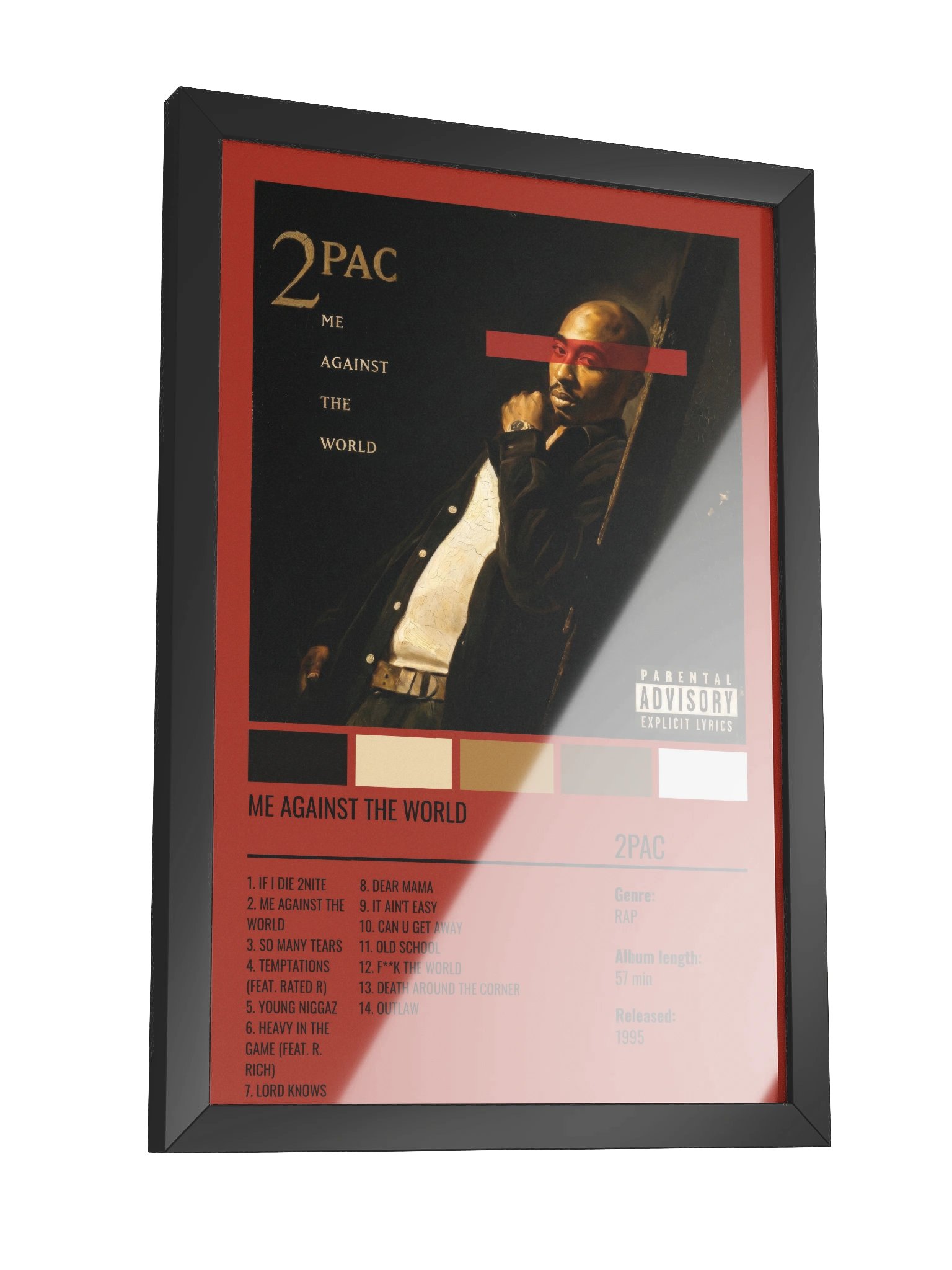 ME AGAINST THE WORLD "RED" product image (3)