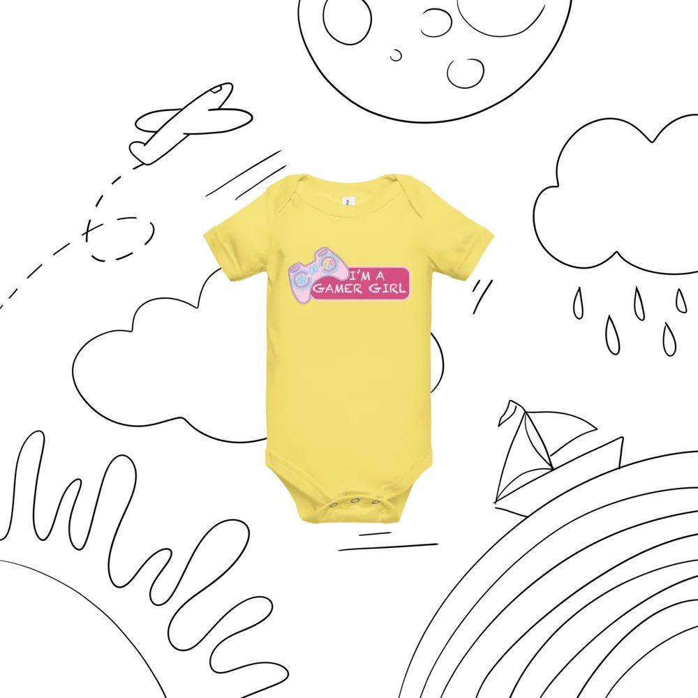Baby Graphic One-Piece Gamer Girl product image (4)