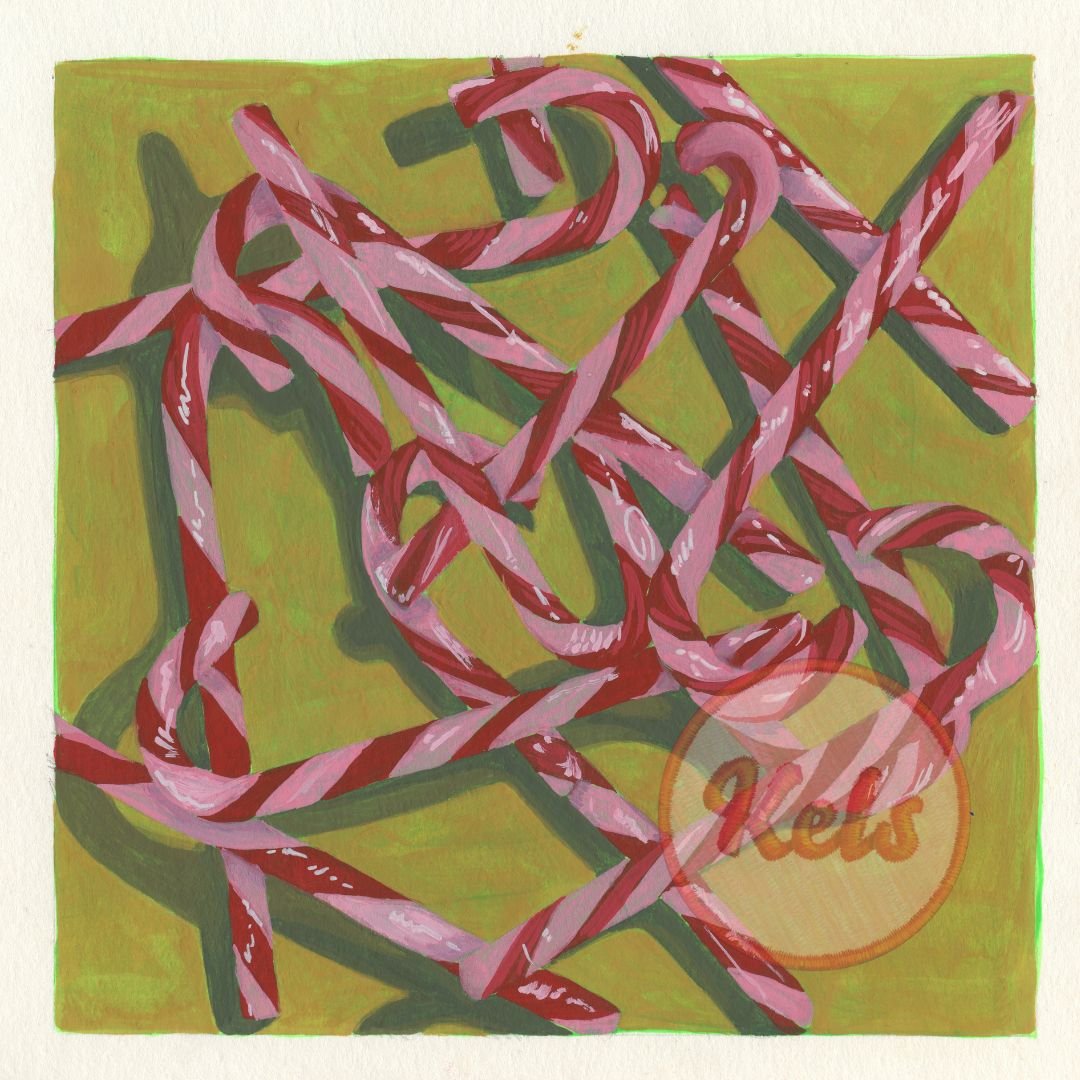 Candy Canes - Painting product image (1)