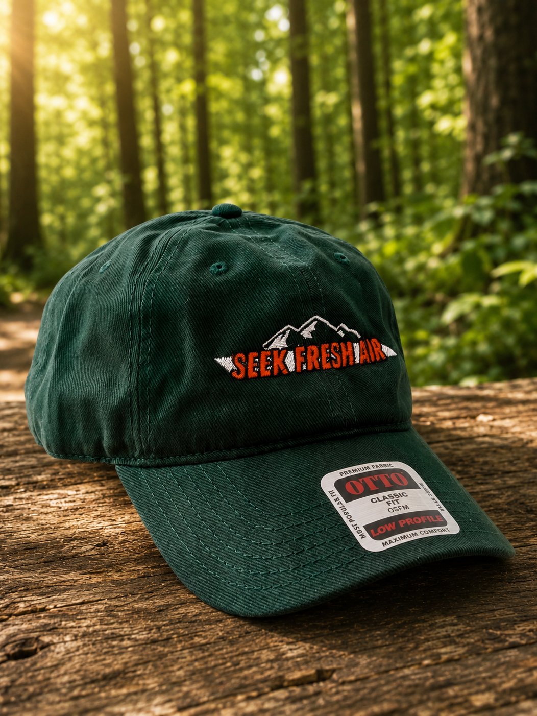 Forest Green Seek Fresh Air Hat product image (4)