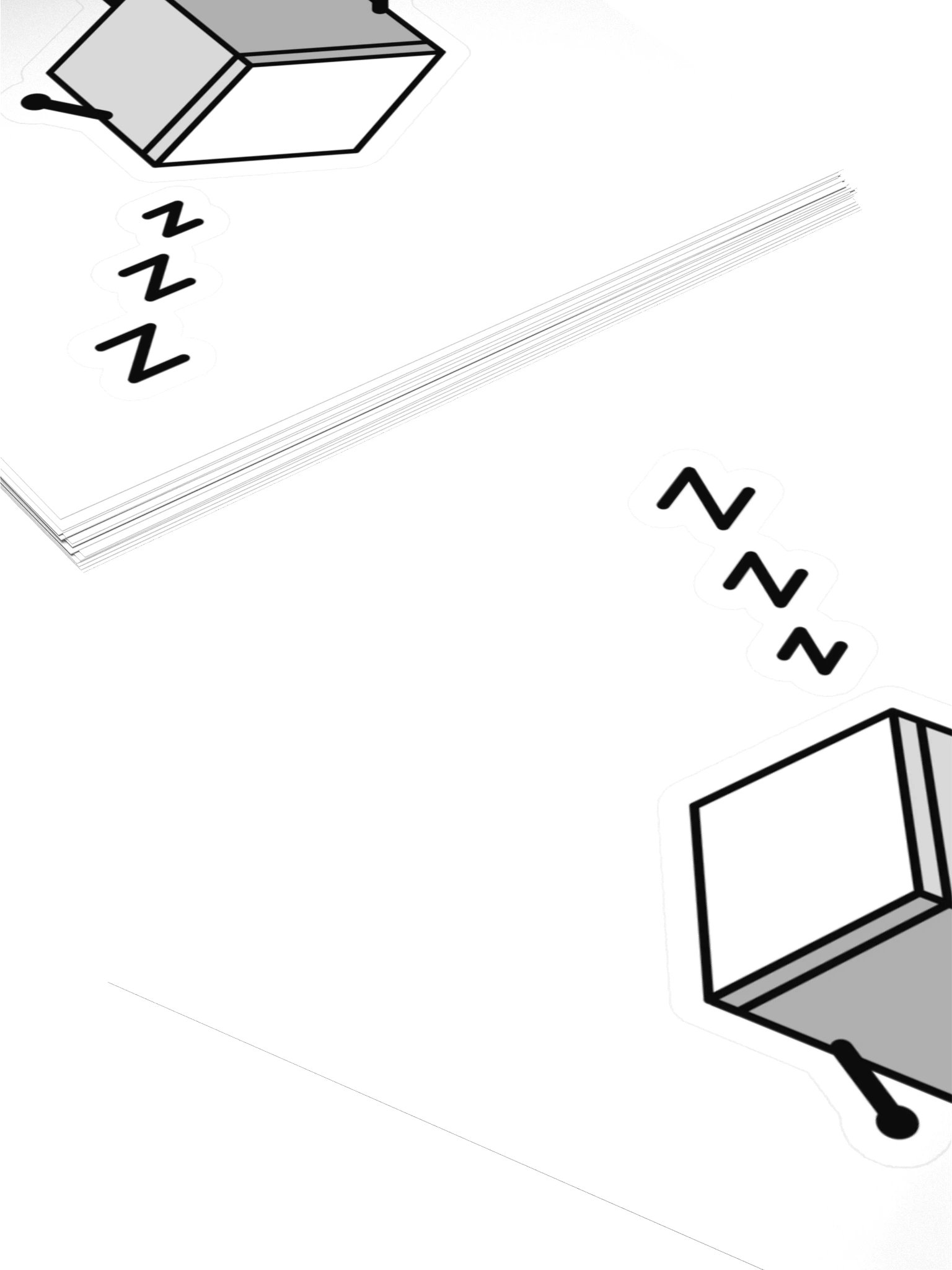 Sleepy Lid sticker product image (4)