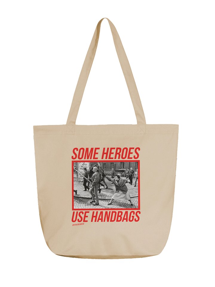 FUTILE DEVICE: SOME HEROES USE HANDBAGS (TOTE) product image (2)