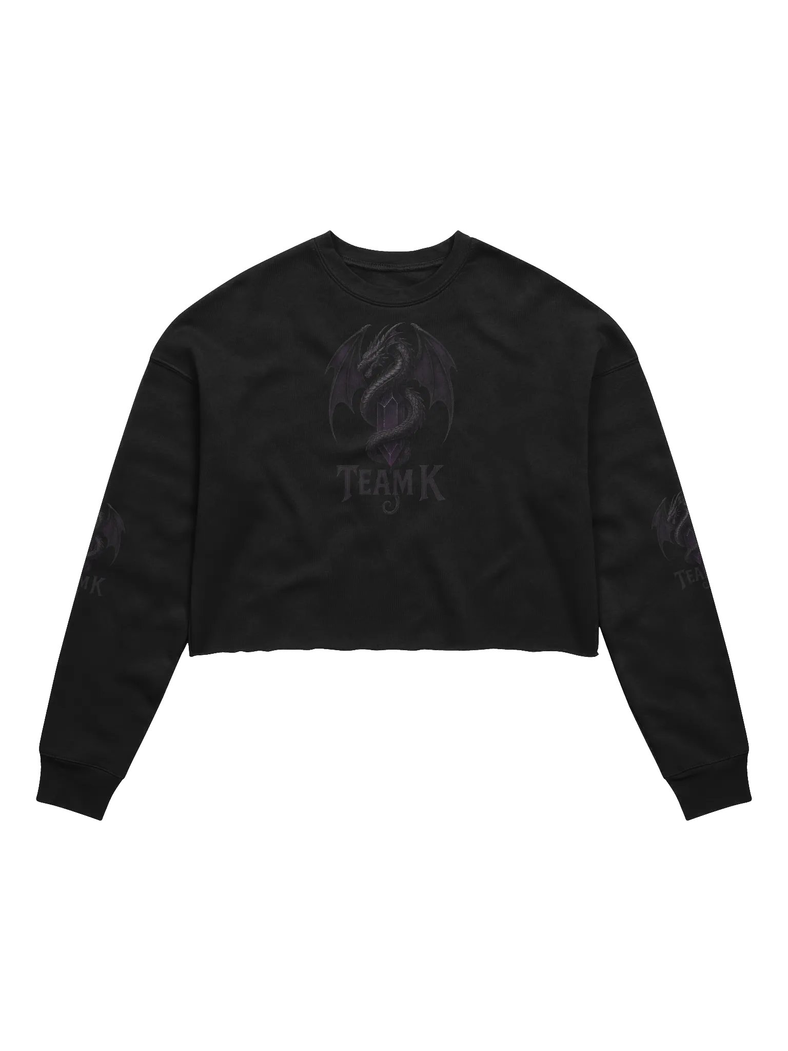 Team K V-4 Crop Sweatshirt product image (1)