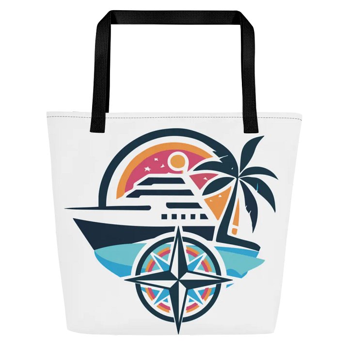Vibrant Cruise All-Over Tote Bag product image (1)