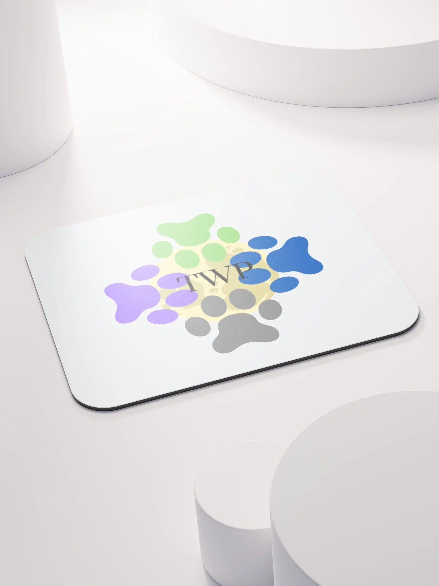 The Wolf Pack Paw Logo Mousepad product image (4)