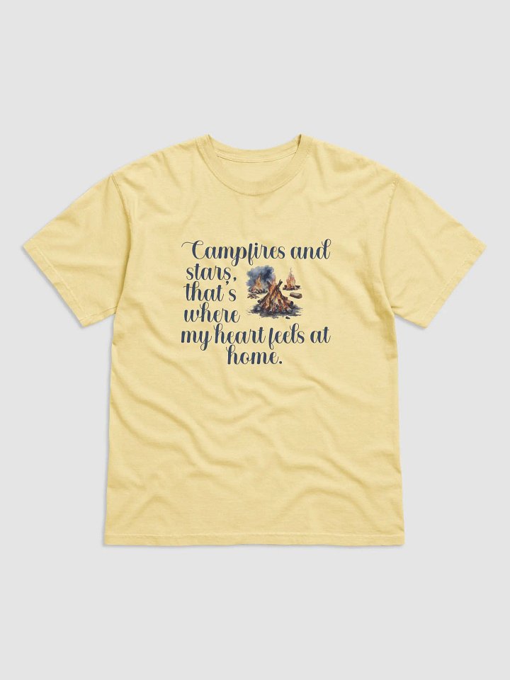 Campfires and stars, that's where my heart feels at home. product image (1)