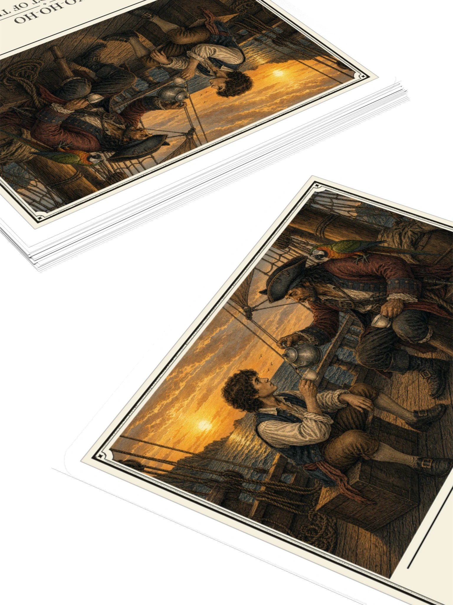 Yo Ho Ho Pot Tea -- Treasure Island Sticker product image (4)