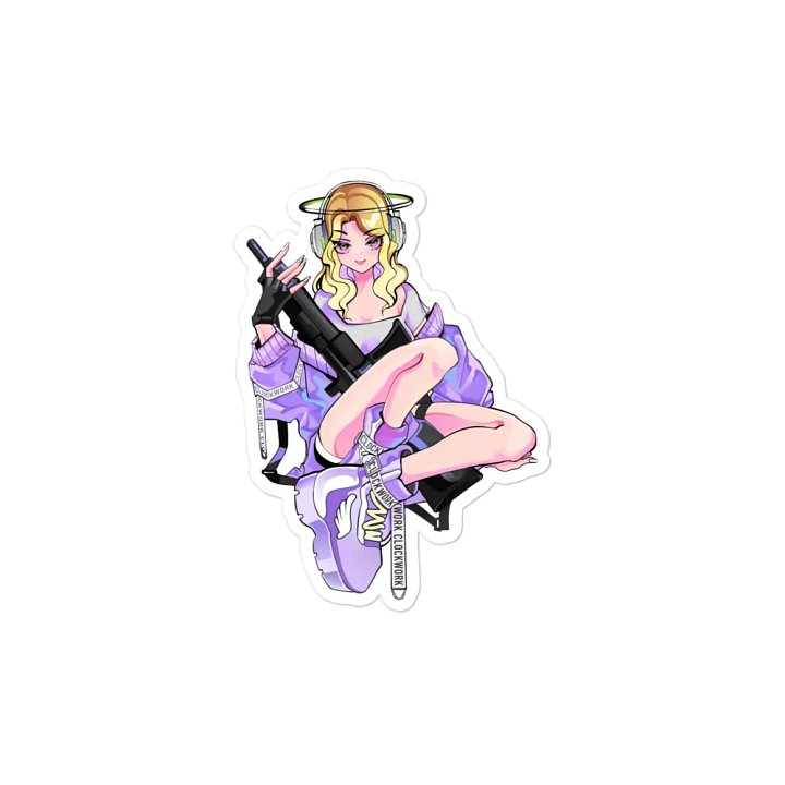 Clocky Cyberpunk Magnet product image (2)