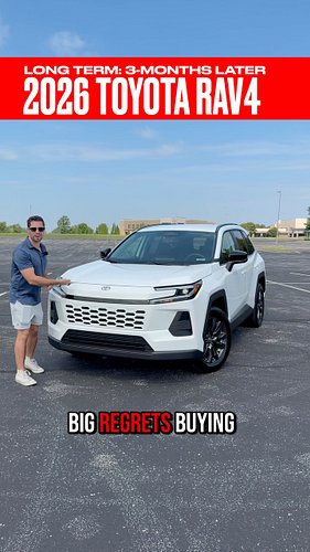 Do we have any major issues after living with our new 2026 Toyota RAV4 for three months??

#toyota #toyotarav4 #carreview #ca...
