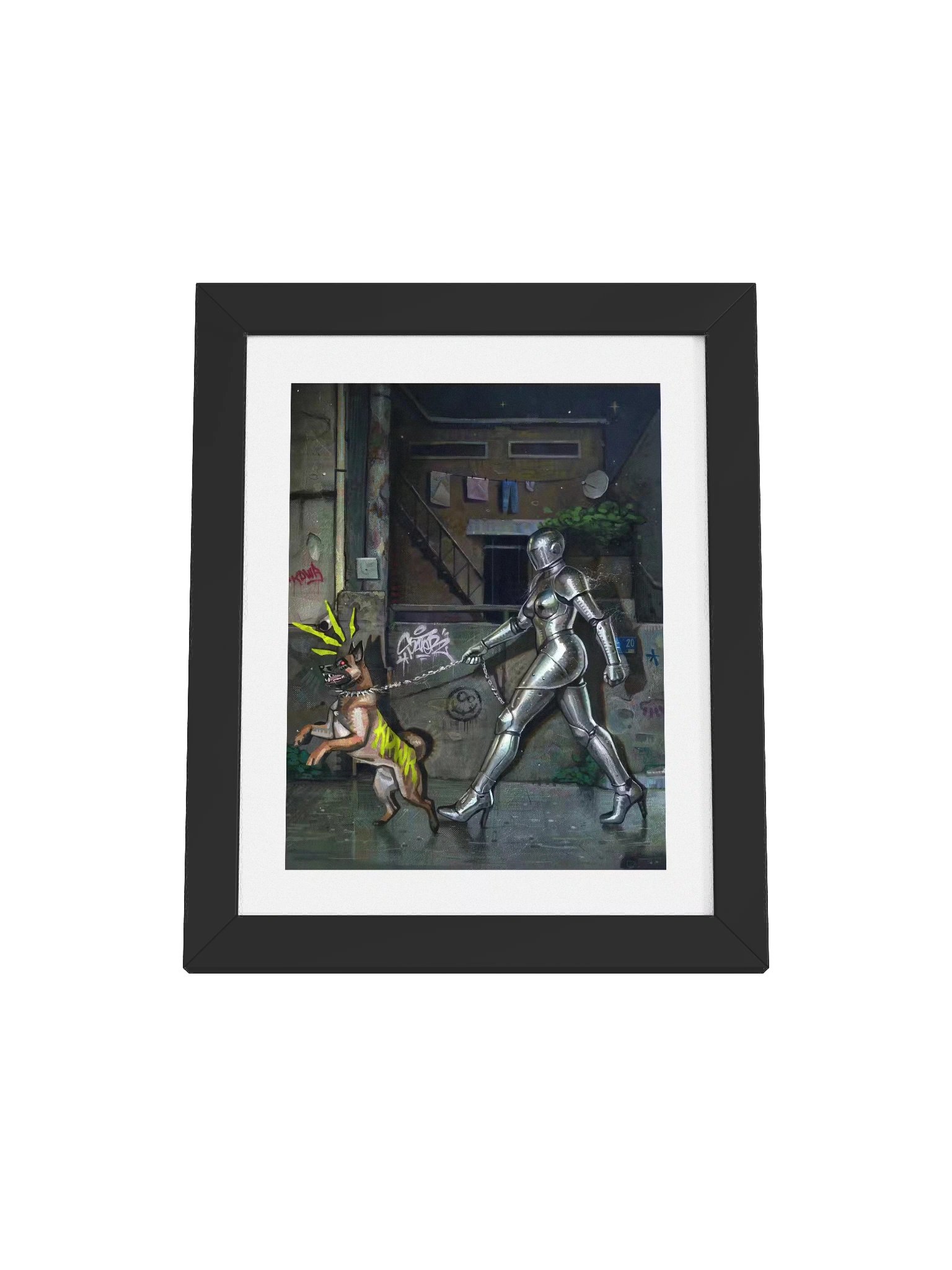 Street Walk (framed) product image (1)