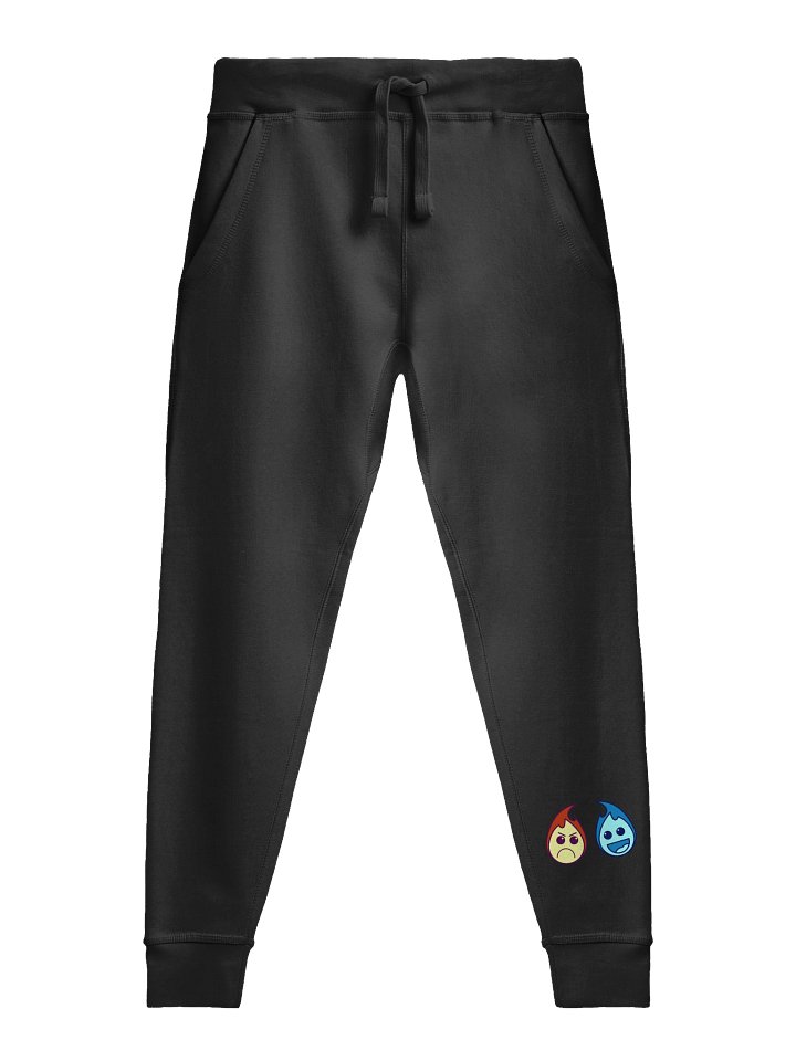 FF Black Joggers with Flame Buddies product image (1)