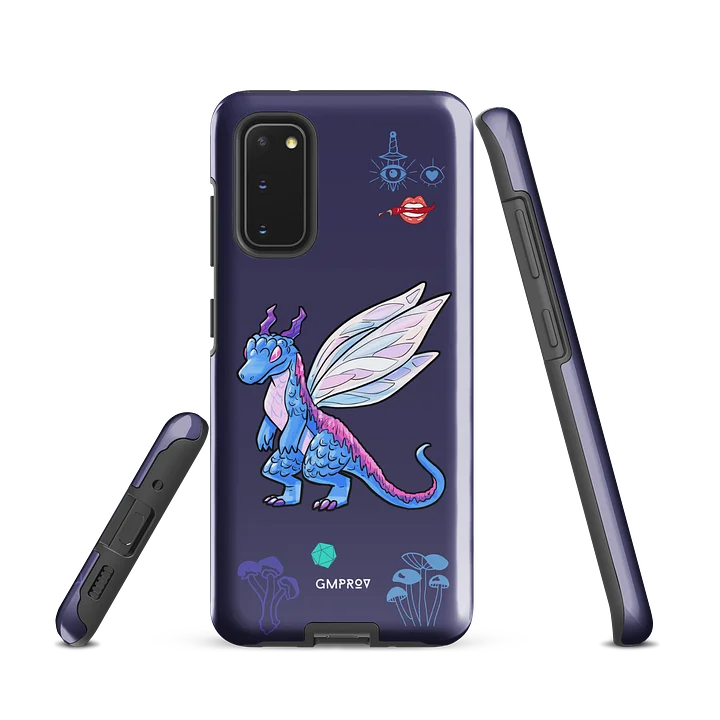 Mushroom-Fairy Dragon - Purple Samsung Phone Case product image (2)
