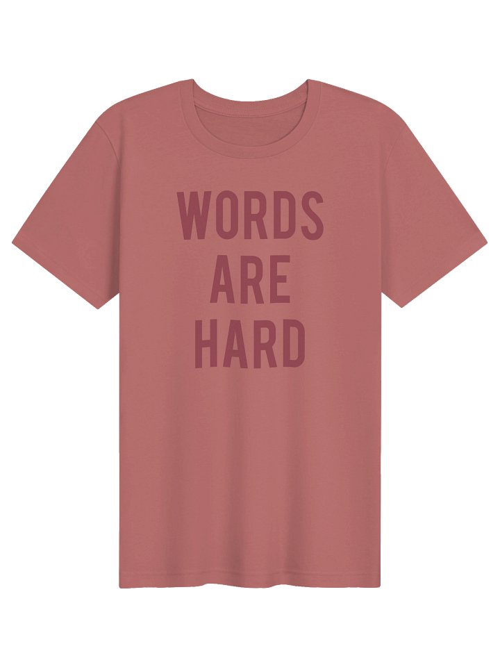Words Are Hard - Mauve product image (1)