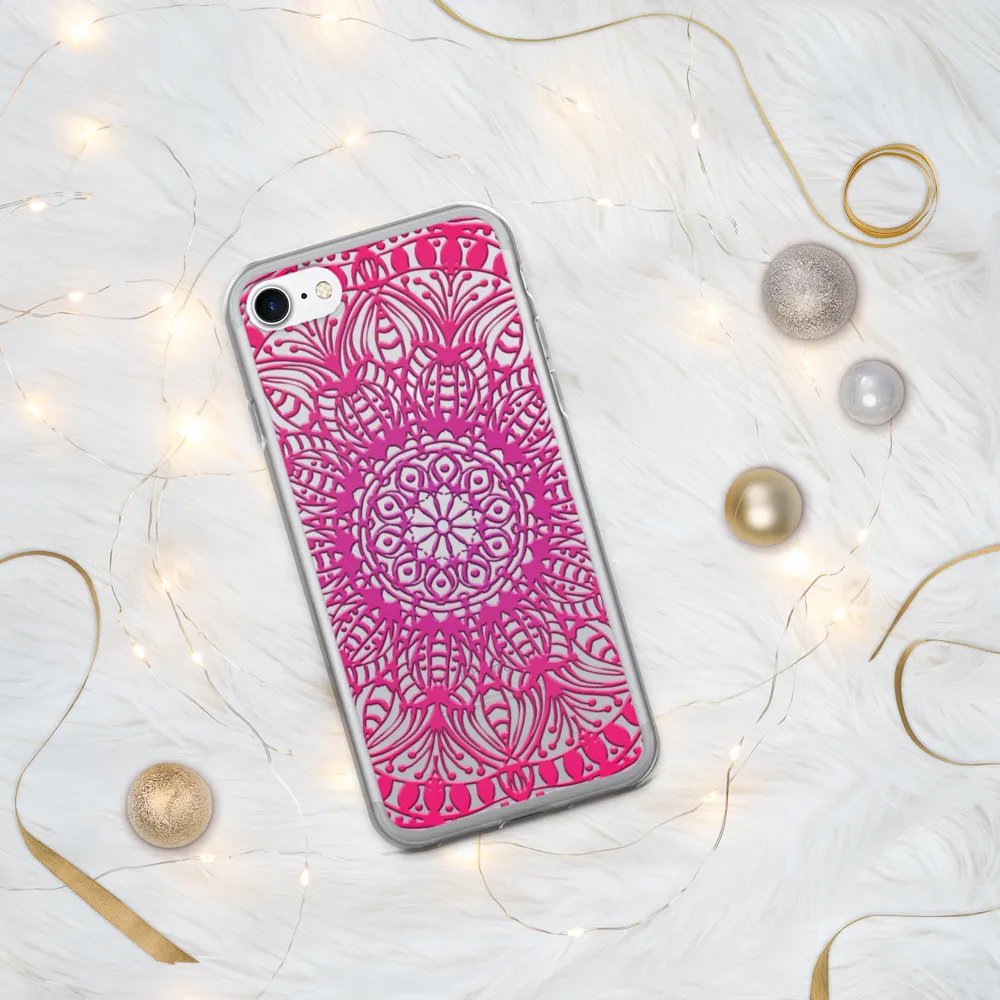 Pink mandala phone case product image (3)