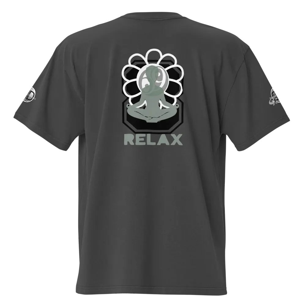 Zen Harmony B/G | Oversized Tee product image (2)