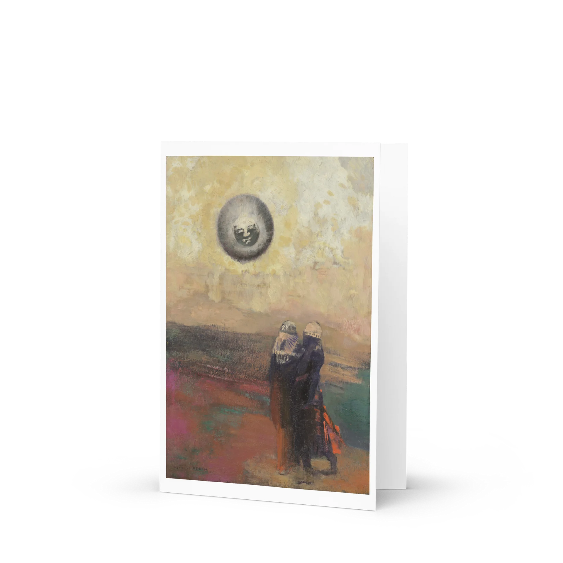 Odilon Redon - Soleil Noir - Blank Card product image (1)