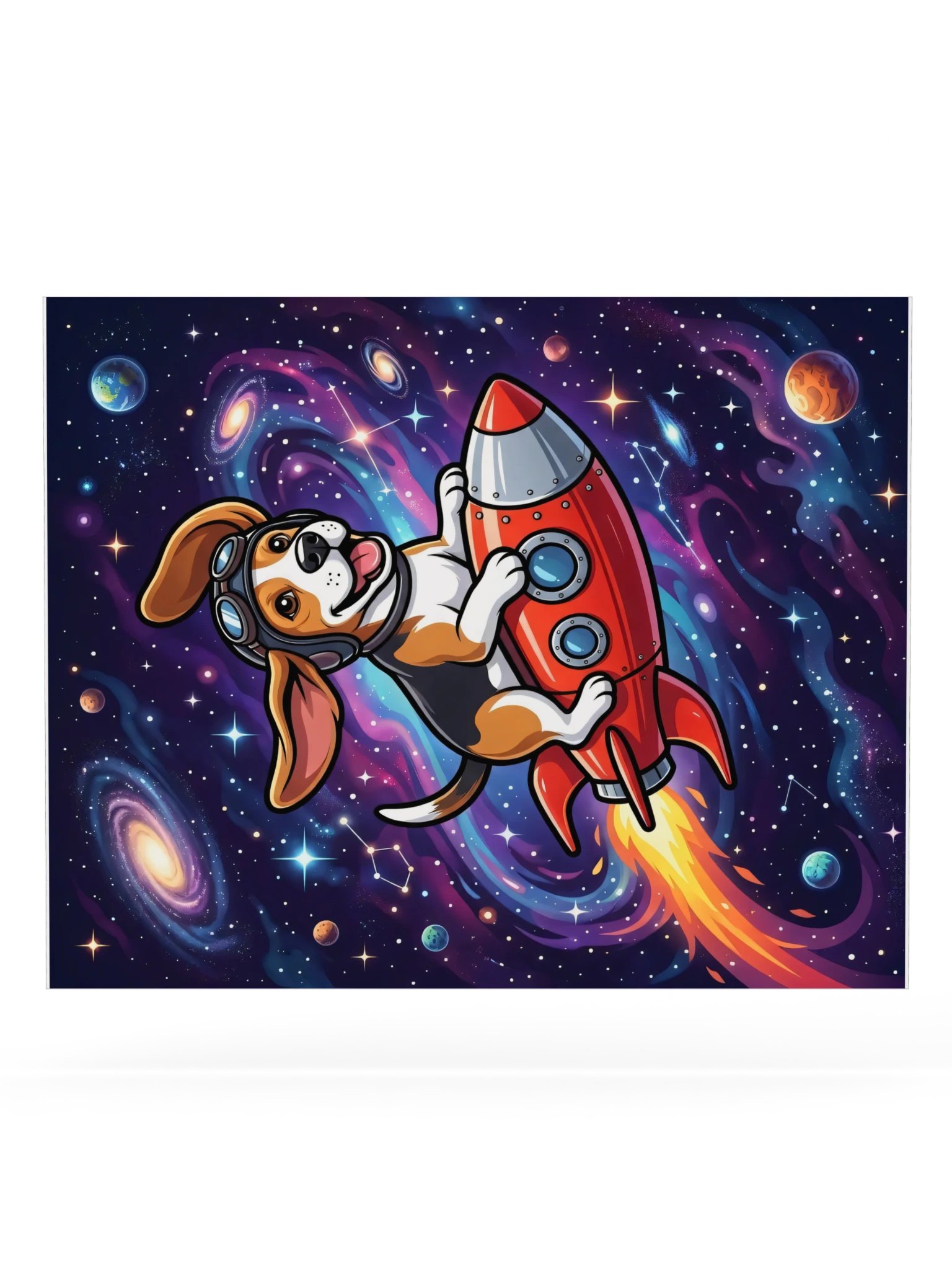 Rocket Beagle Poster product image (20)