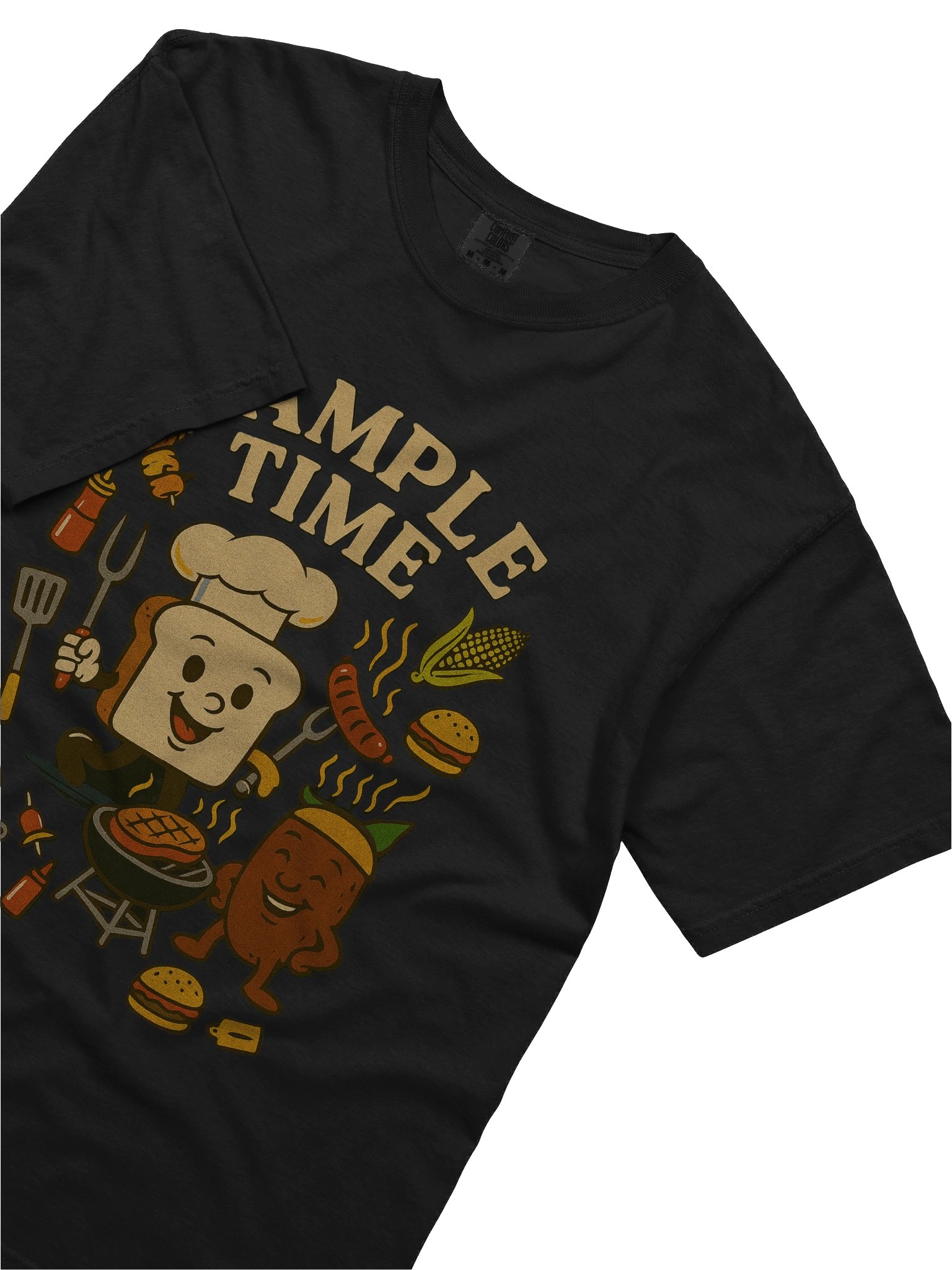 BBQ Bonanza Cartoon T-Shirt product image (42)