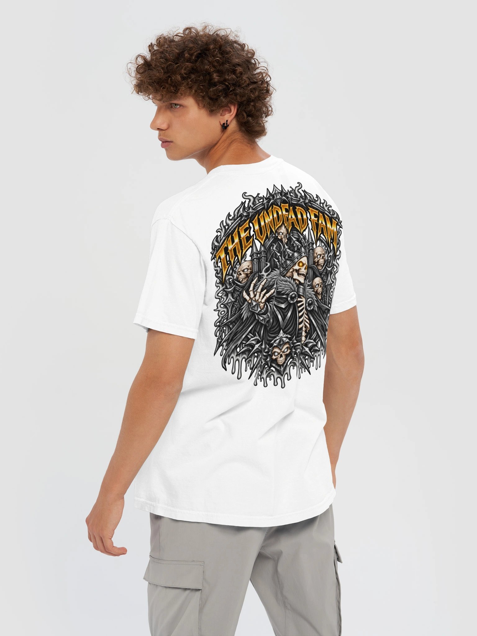 Undead and Unbothered Tee (Black) product image (6)