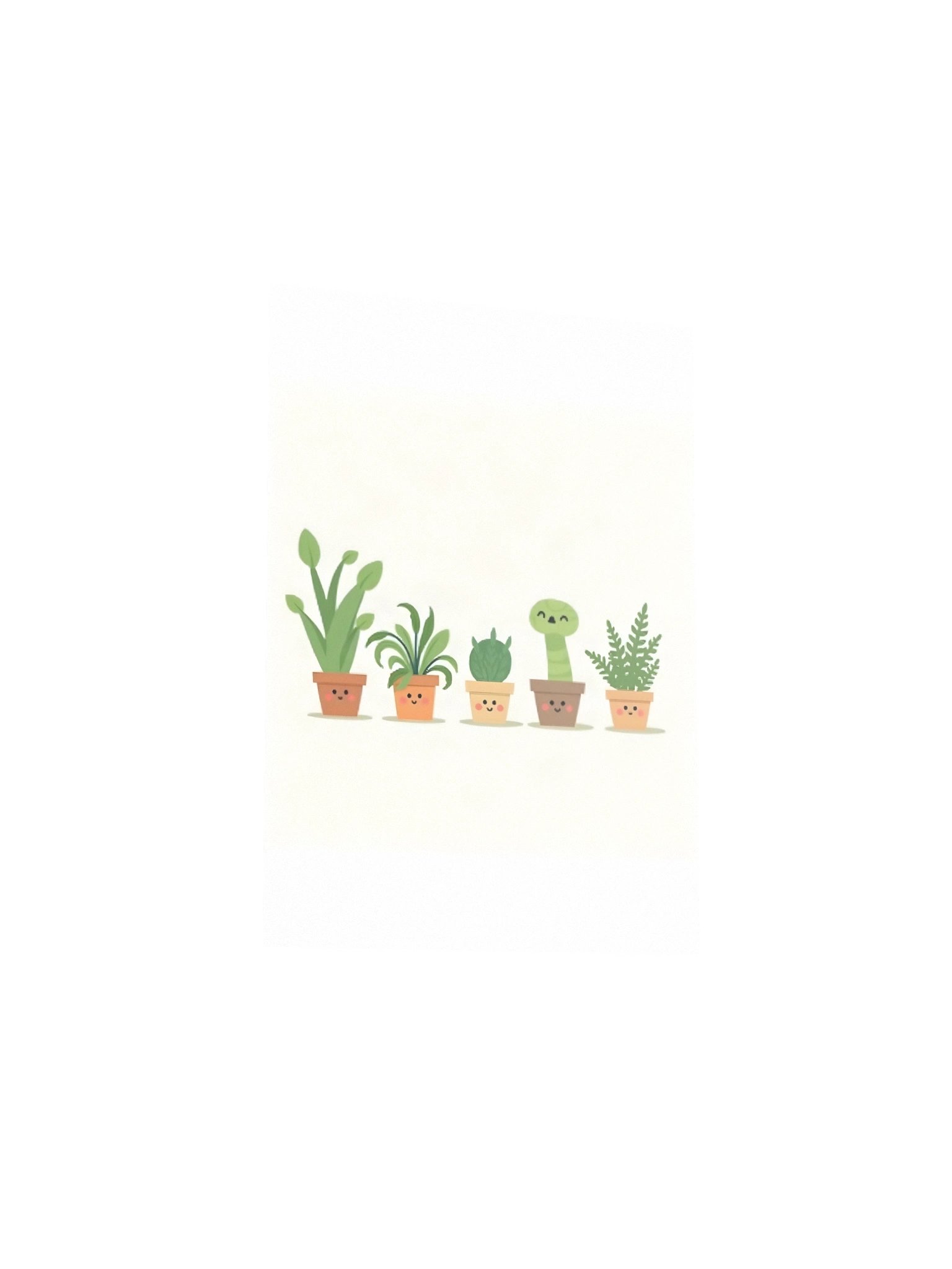 Houseplant Lineup — Print product image (3)