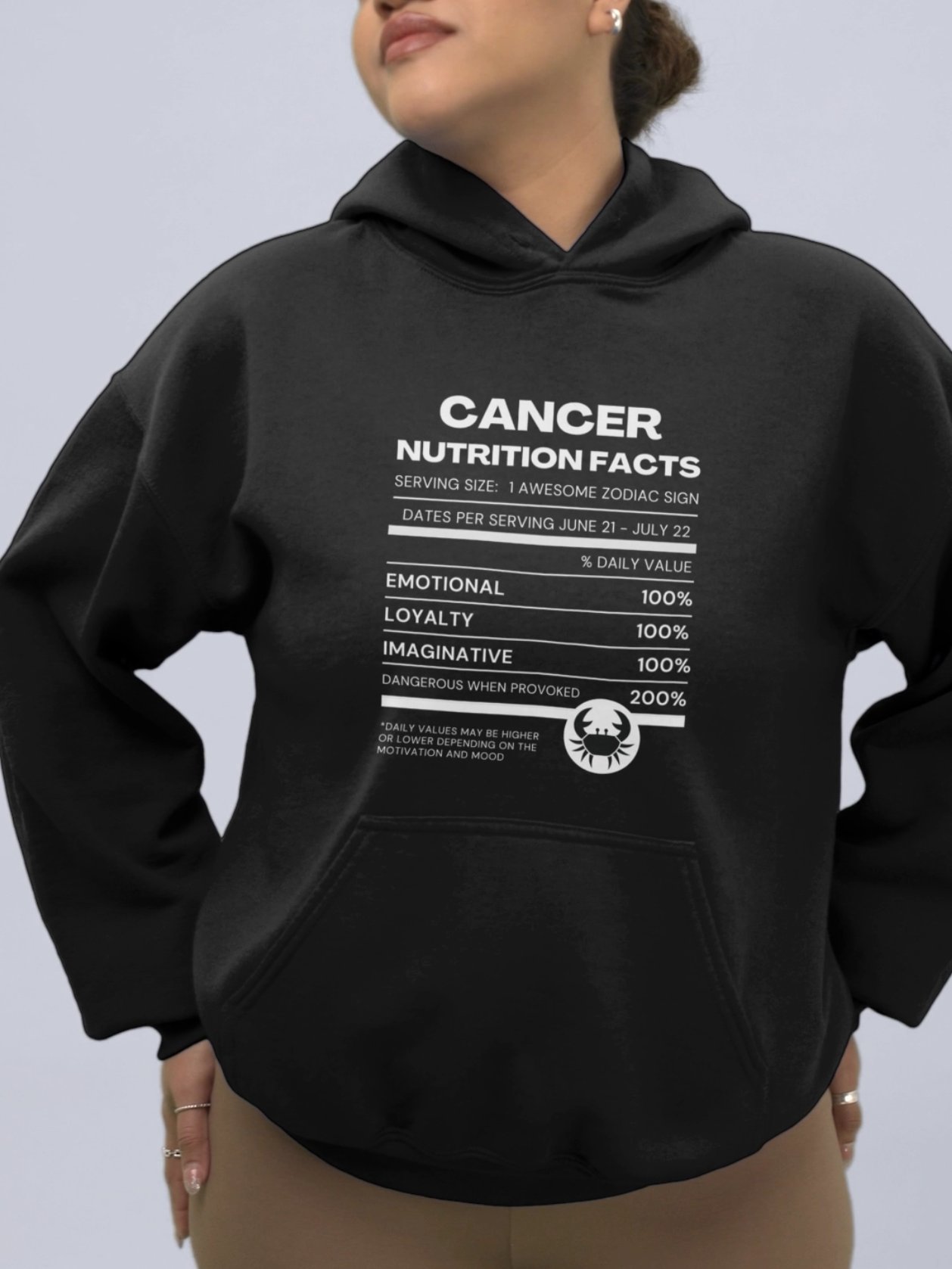 Cancer Nutrition Facts Hoodie product image (1)