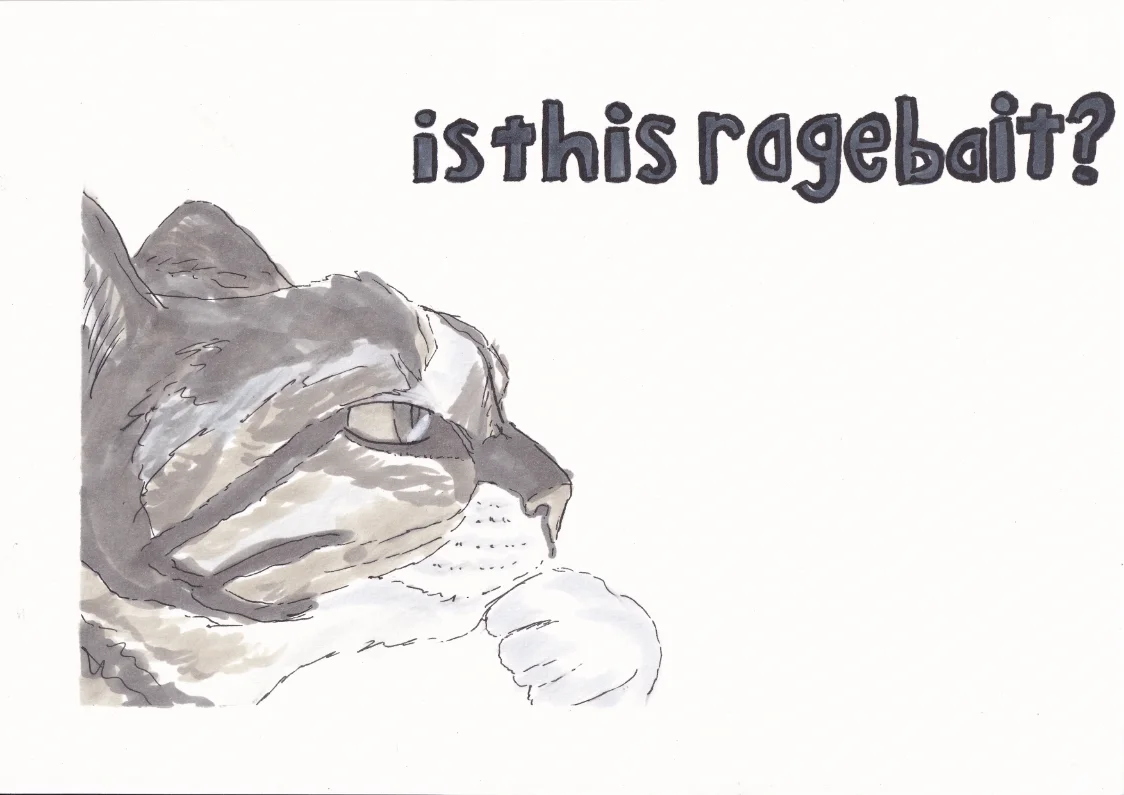 A4 MEME Arts - Ragebait? product image (1)
