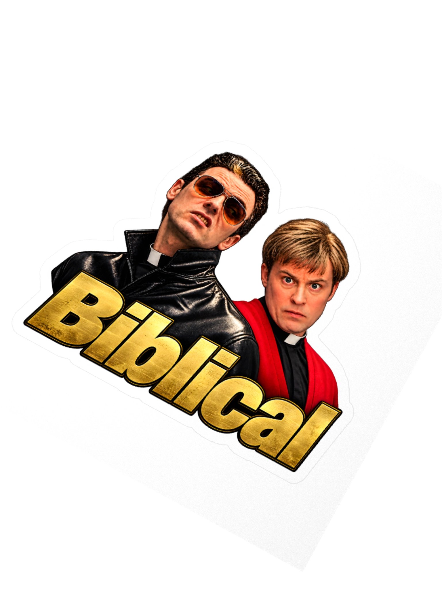 Biblical Sticker | Slane ’27 Britpop Inspired Laptop Sticker product image (4)
