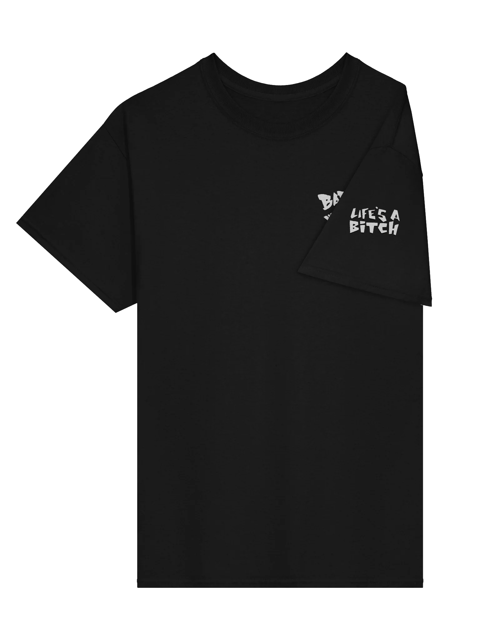 Bad Back Club Small Logo - Black T Shirt product image (3)