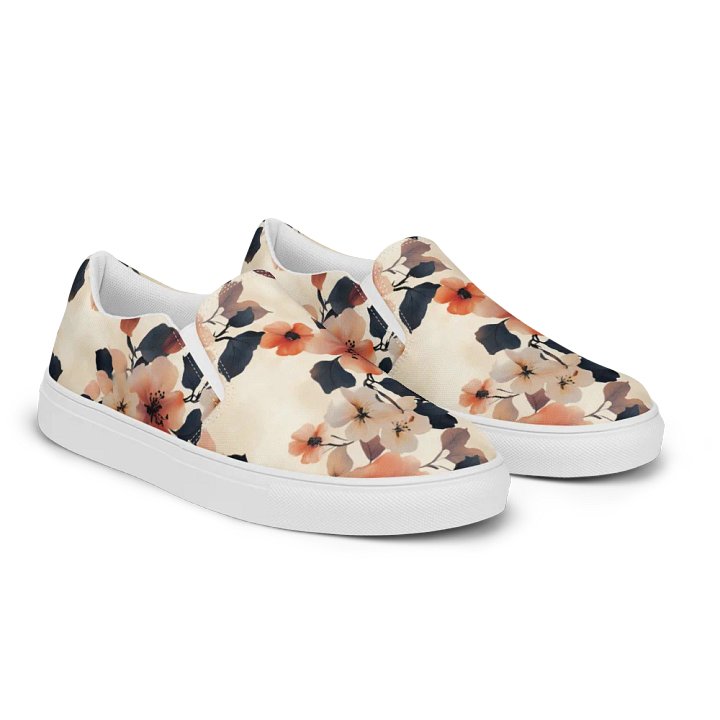 Vintage Floral Slip-On Shoes product image (1)