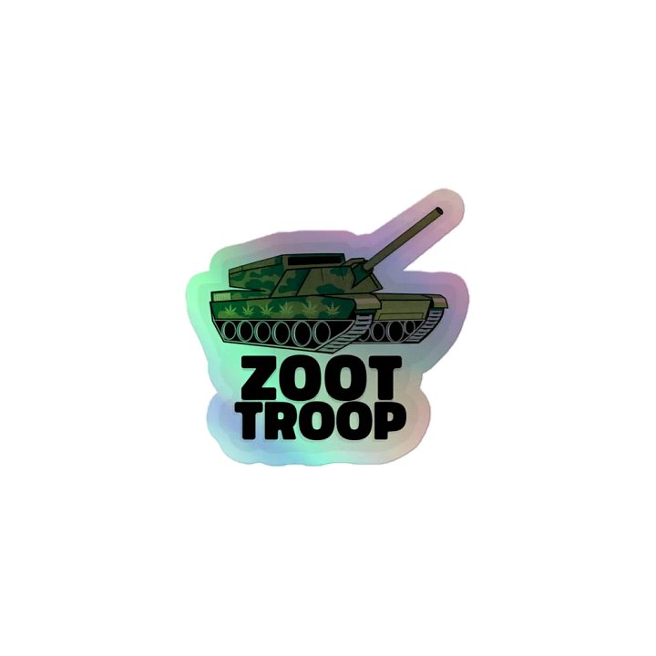 Zoot Troop Leafless Holographic sticker product image (1)