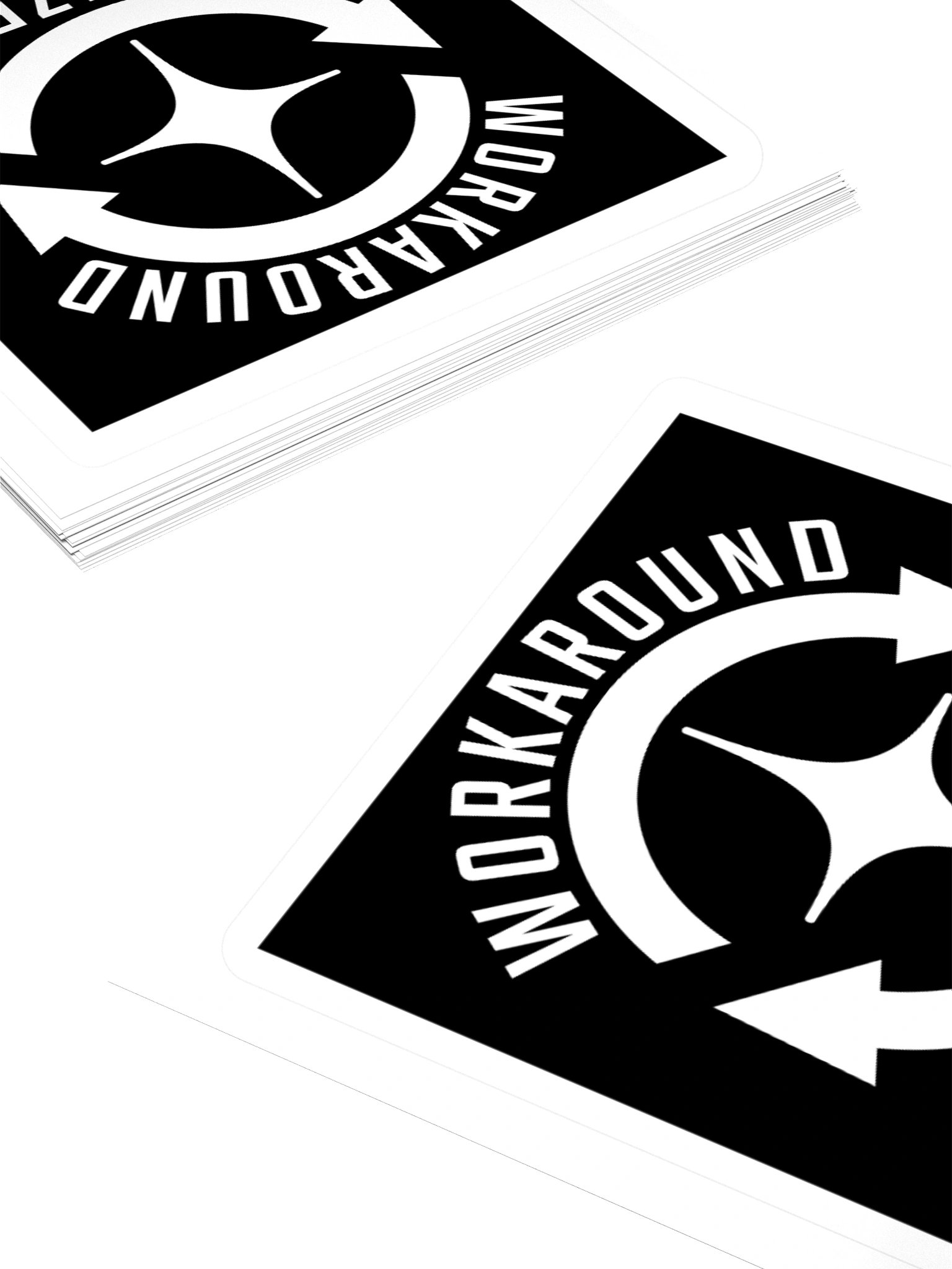 Workaround Citizen Sticker - Black Background product image (11)