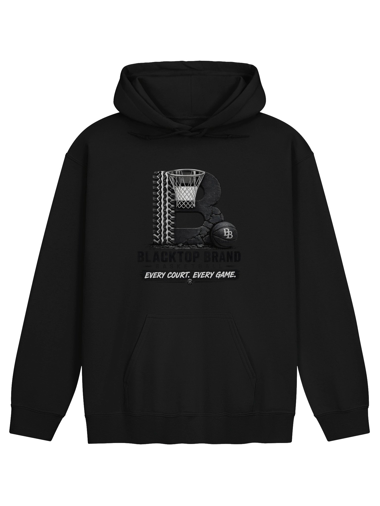 Blacktop Brand Basketball Hoodie product image (1)