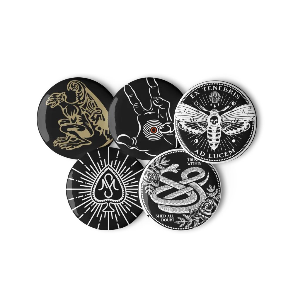 EX TENEBRIS Icon Pins product image (6)