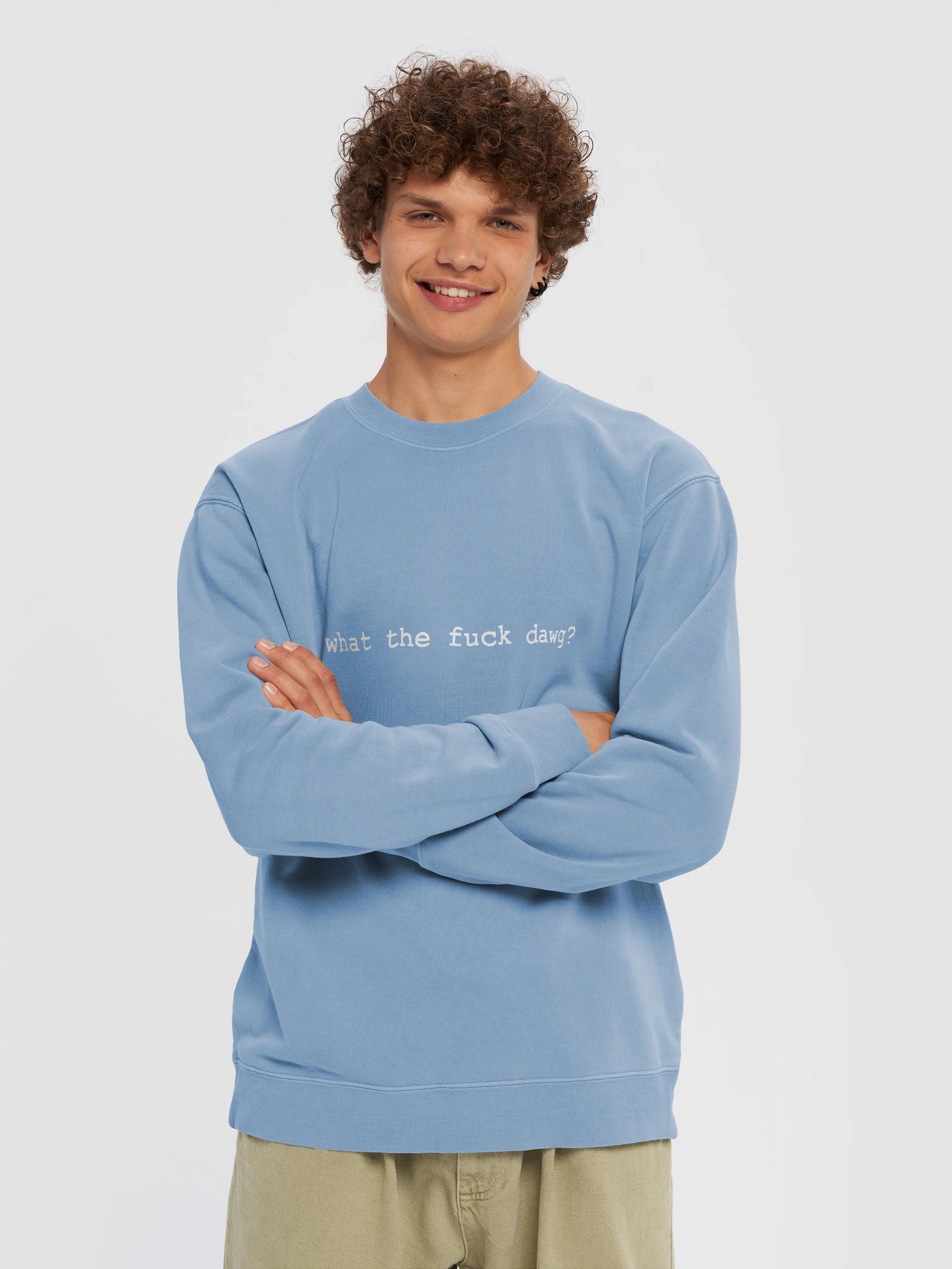 wtf dawg? front & back crewneck product image (4)