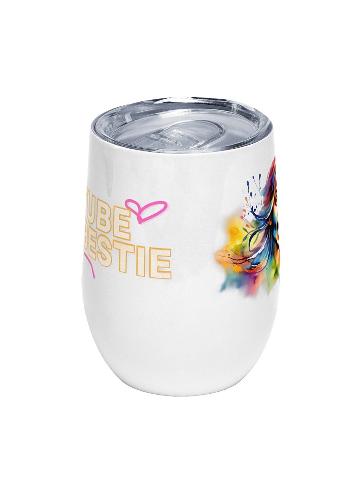 Your BookTube Bestie Wine Tumbler product image (1)