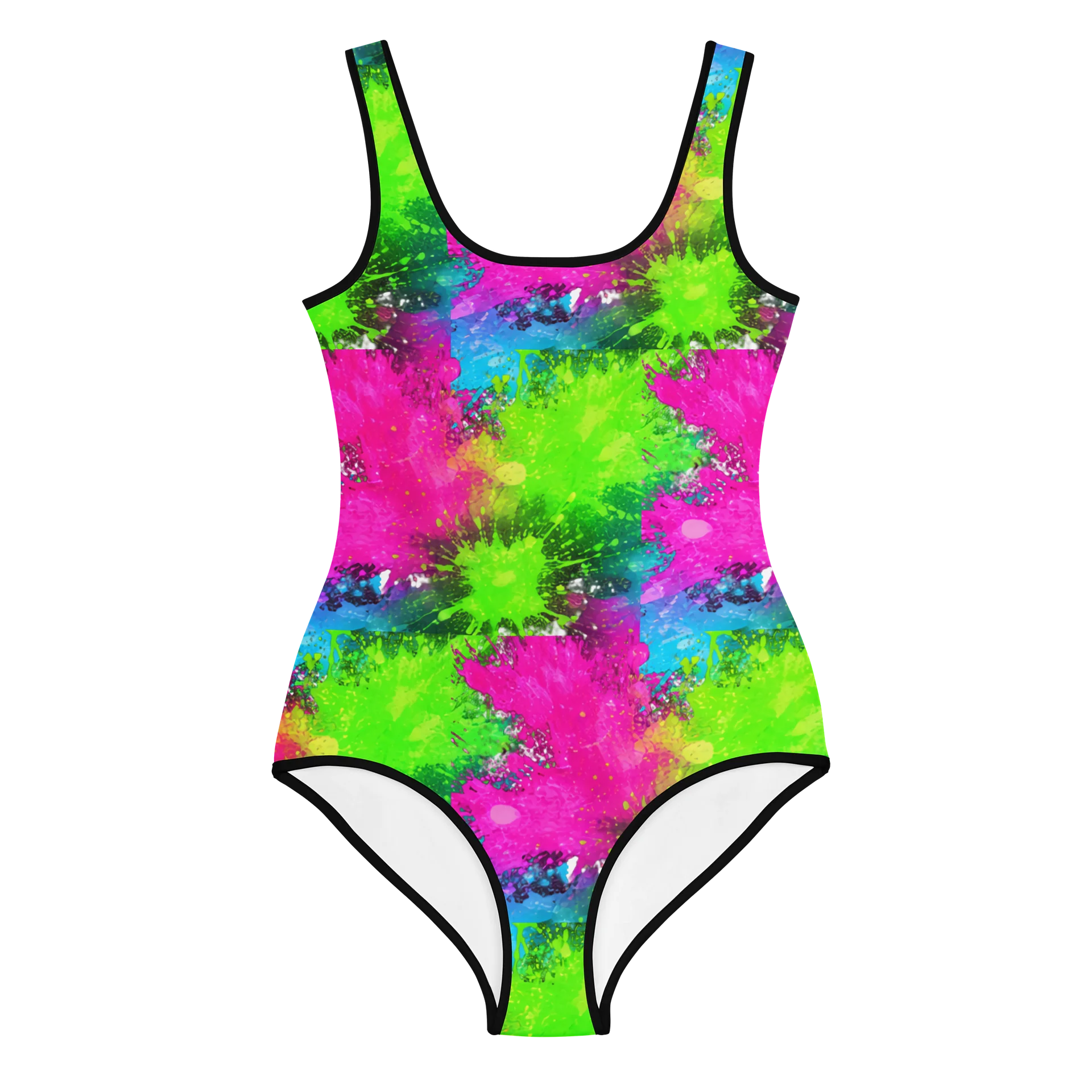 Neon Chaos Teen Swimsuit product image (1)