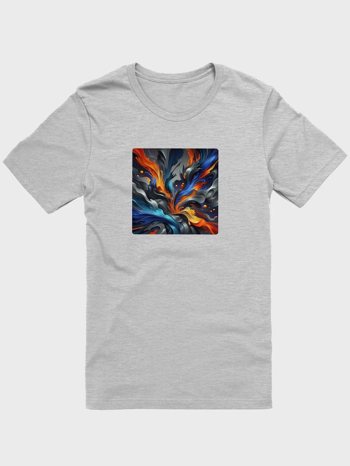 Iconic Softness Tee | AI Design abstract fluid product image (2)