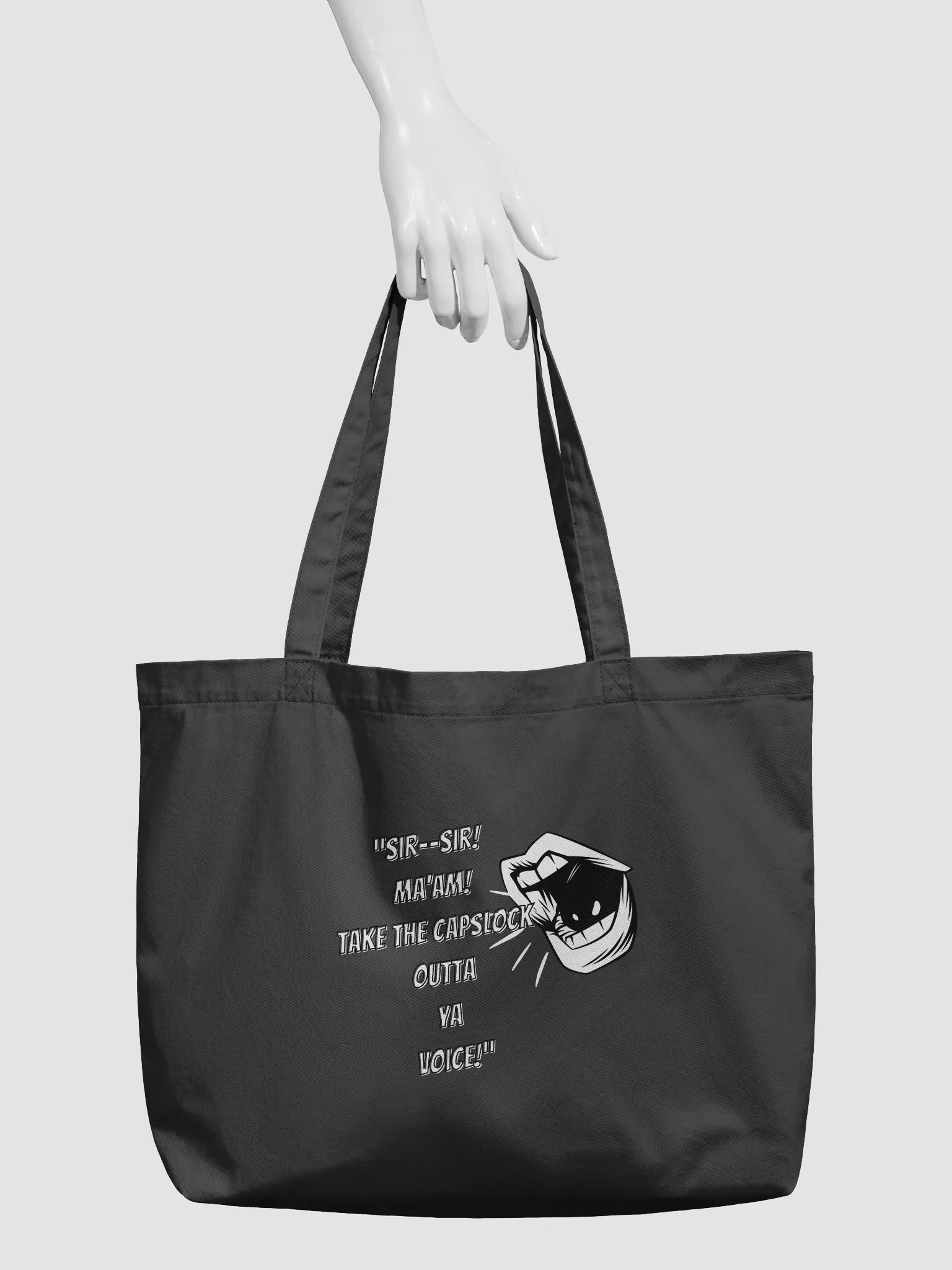 "Take The Caps Off" Tote Bag product image (2)