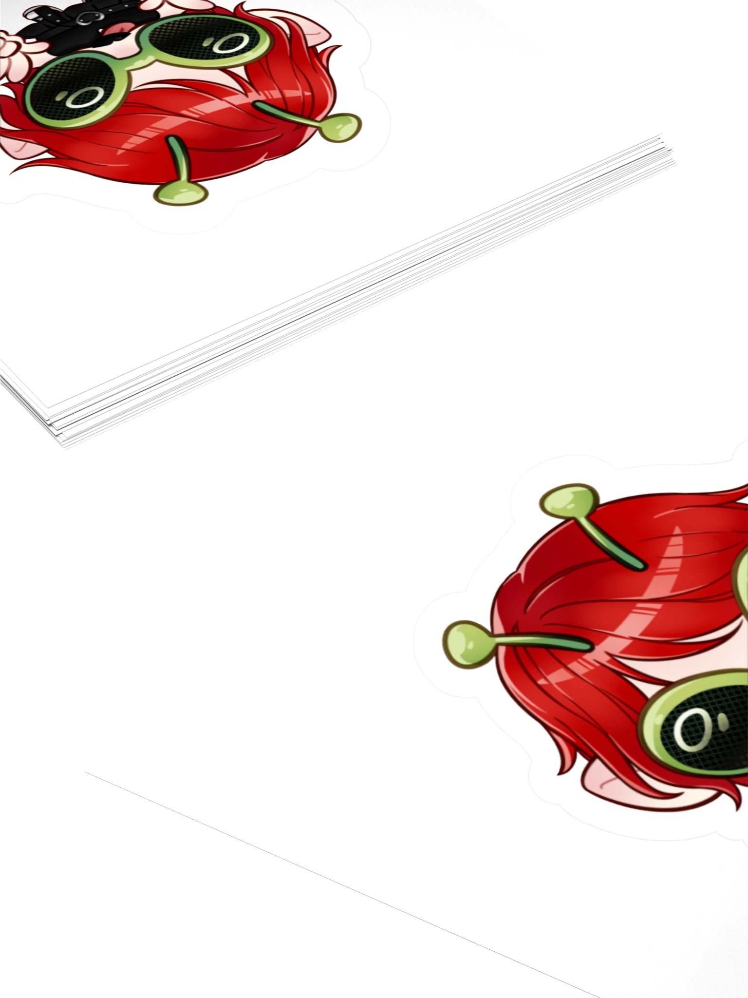 Glorpi Alien Sampire sticker product image (13)
