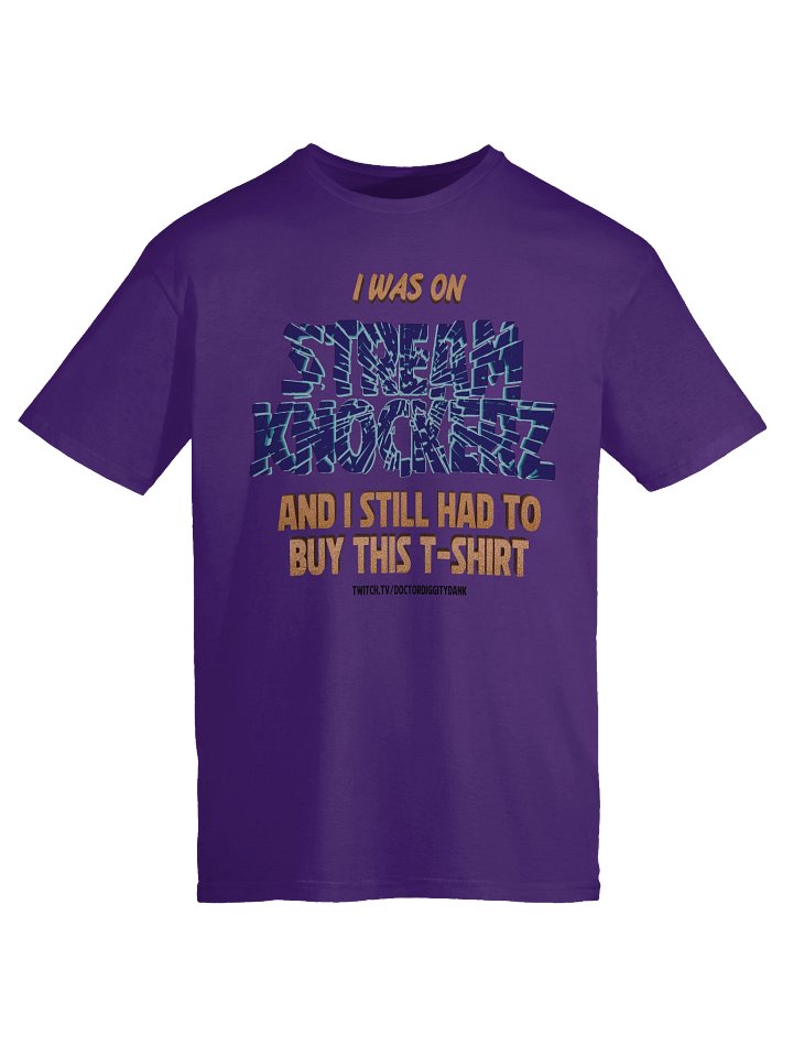 I Was On StreamKnockerz shirt product image (57)