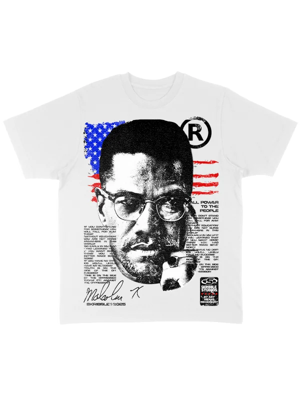 Skribble Studios Malcolm X Luxury Tee product image (1)