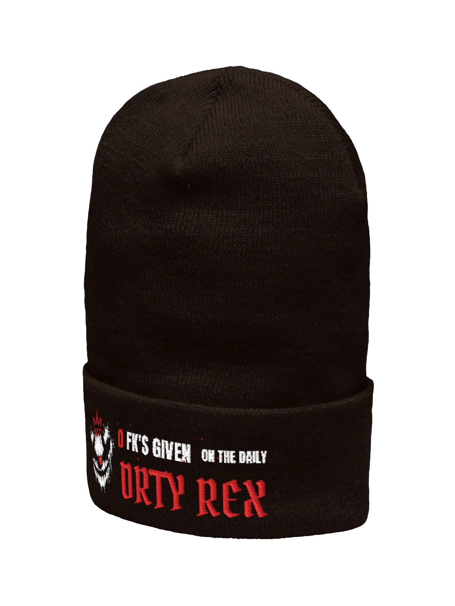 DRTY REX Blood Red Beanie product image (2)