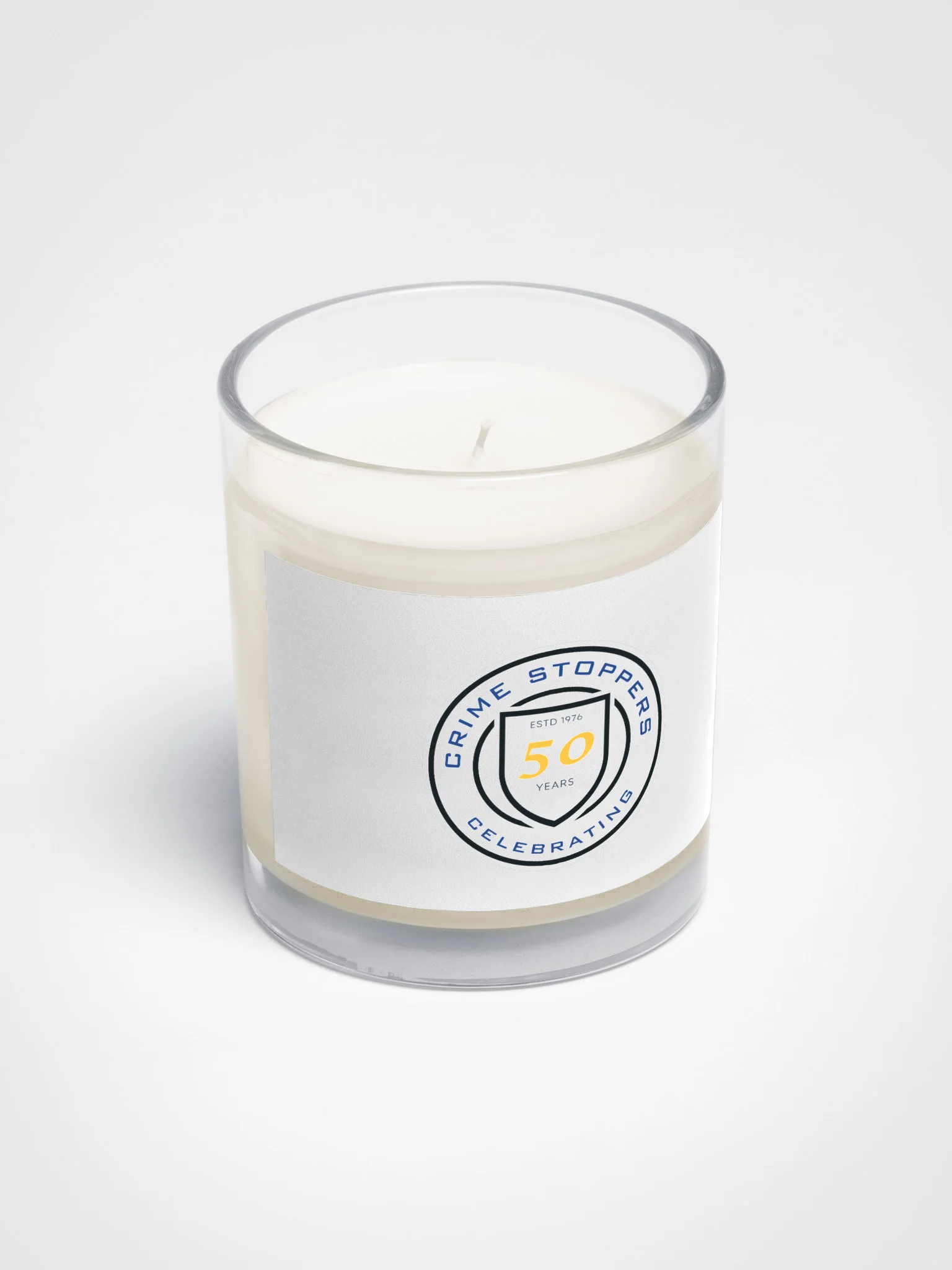 Crime Stoppers 50 Years Celebration Candle product image (2)