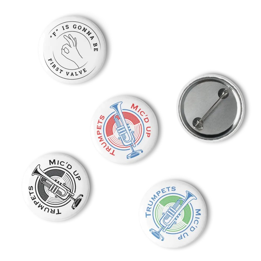 TMU Logo Pins (Set of 5) product image (4)